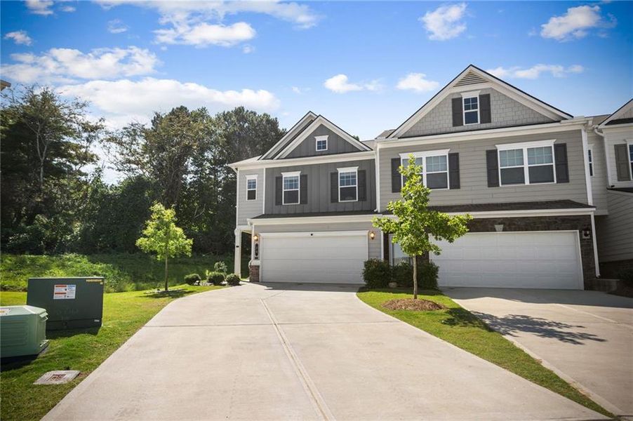 Front exterior of a new home in , Jasper, GA, highlighting curb appeal (Image 30).