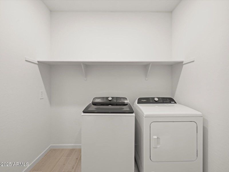 Included Washer & Dryer