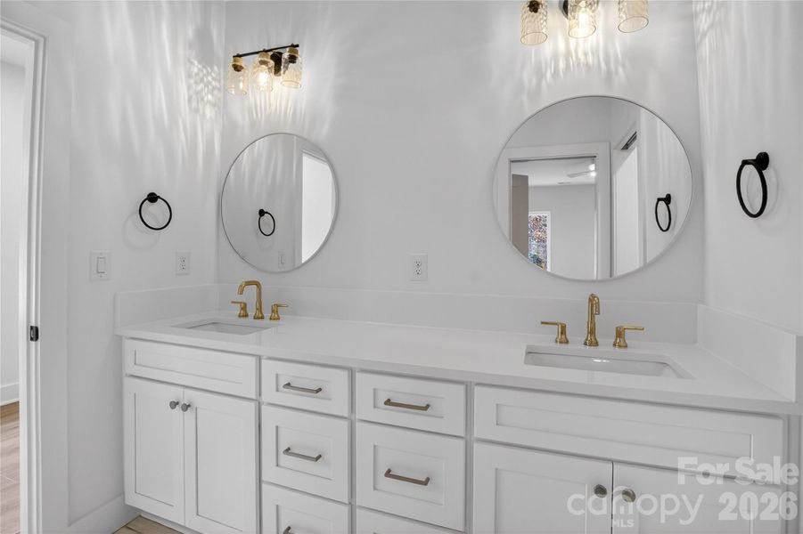 Furnished interior view inside a new home in , Charlotte (Image 33).