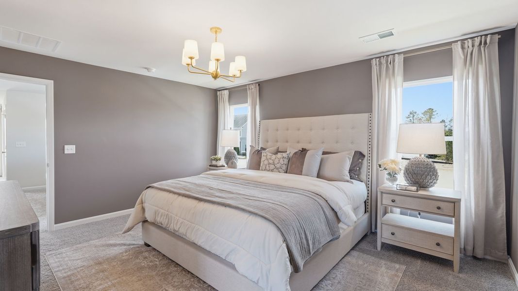 Furnished interior view inside a new home in Altama, Brunswick (Image 32).