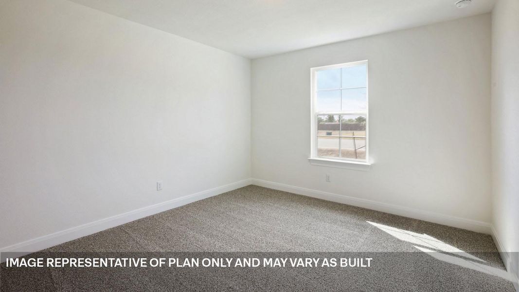 Representative unfurnished interior of a home built from the The Grayson by D.R. Horton in Railhead, Cedar Creek (Image 25).