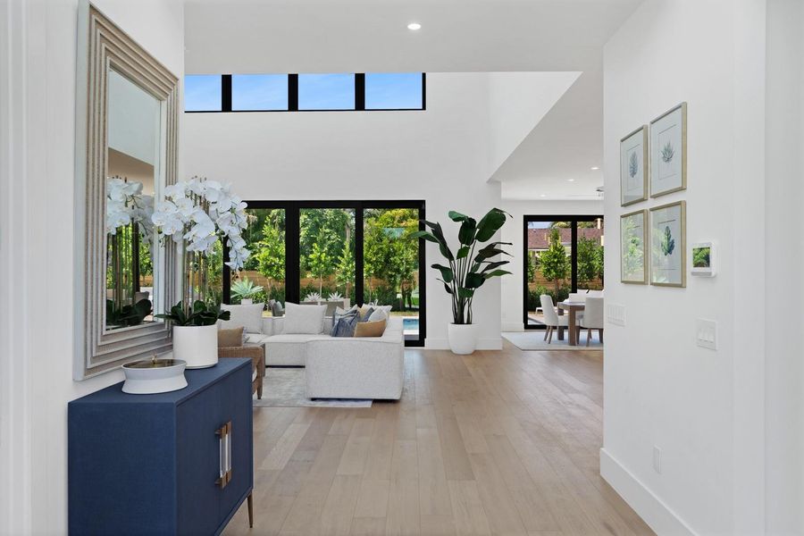 Furnished interior view inside a new home in , West Palm Beach (Image 7). Furnished interior view inside a new home in , West Palm Beach (Image 7).