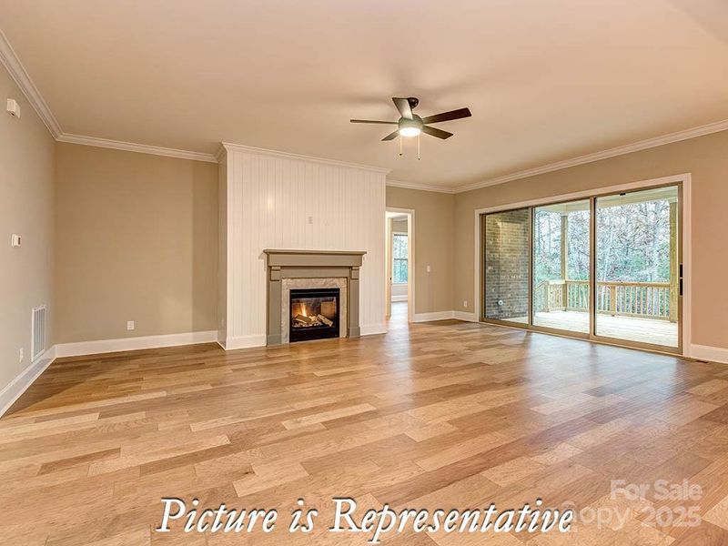 Spacious, unfurnished interior of a new home in , York (Image 20).