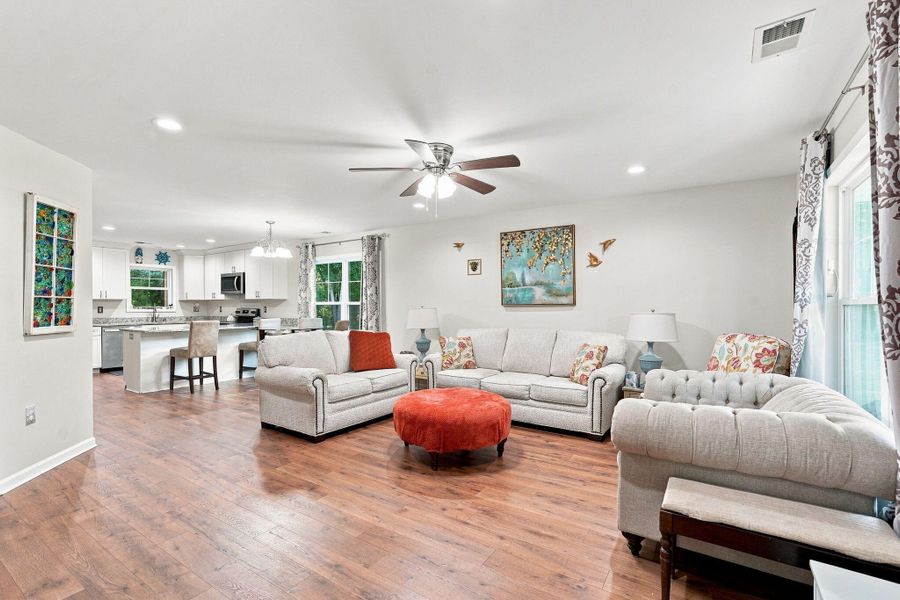 Furnished interior view inside a new home in , St. Matthews (Image 15).