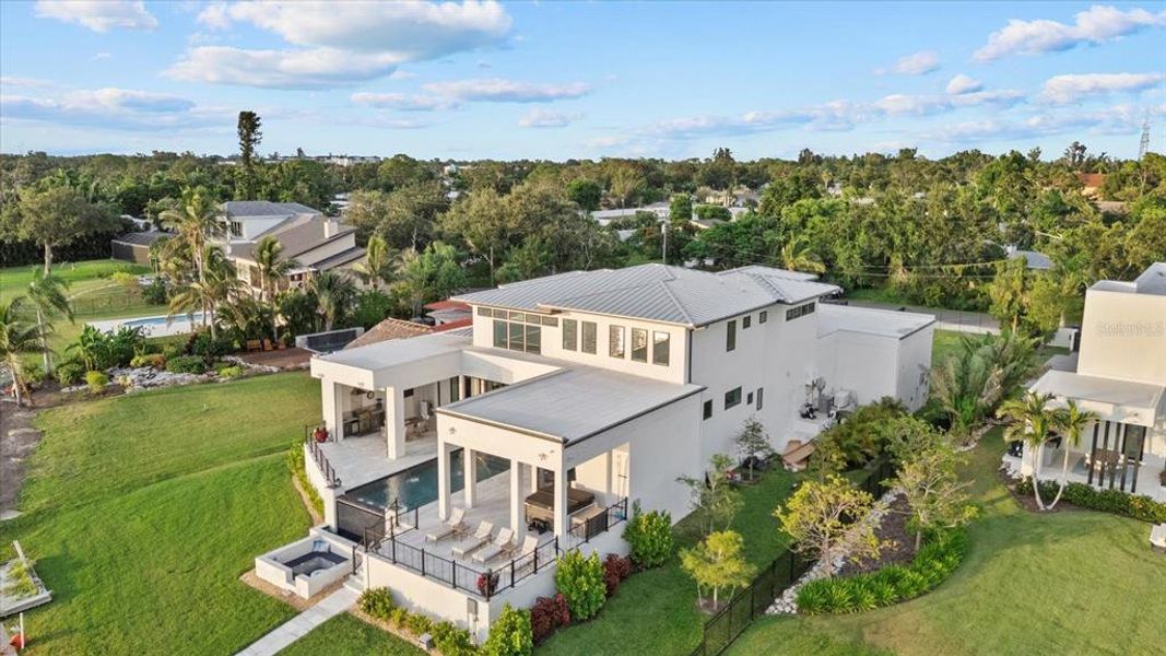 Front exterior of a new home in , Osprey, FL, highlighting curb appeal (Image 24).