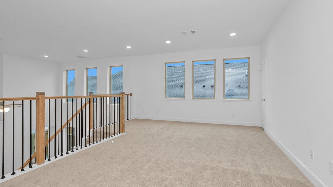 Spacious, unfurnished interior of a new home in Meridiana, Manvel (Image 6). Spacious, unfurnished interior of a new home in Meridiana, Manvel (Image 6).