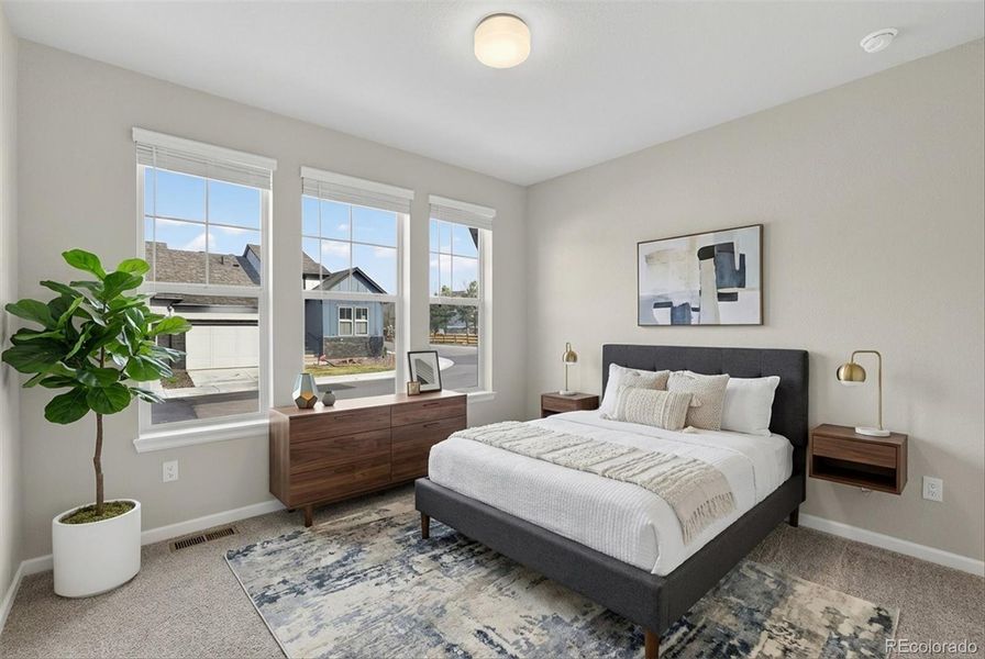 Virtually staged, furniture size & scale may not be accurate.