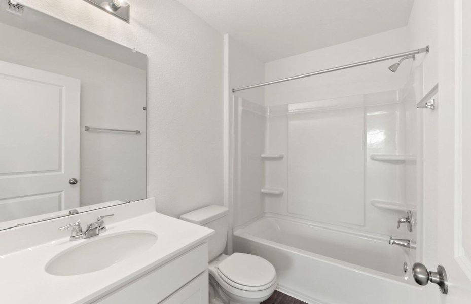 Furnished interior view inside a new home in Sonterra, Jarrell (Image 11).