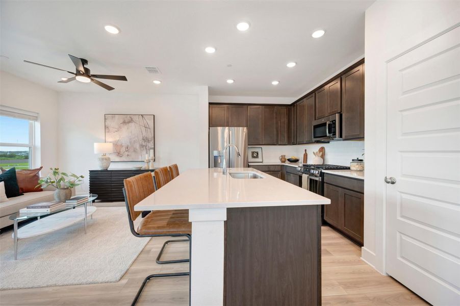Kitchen (Staged)