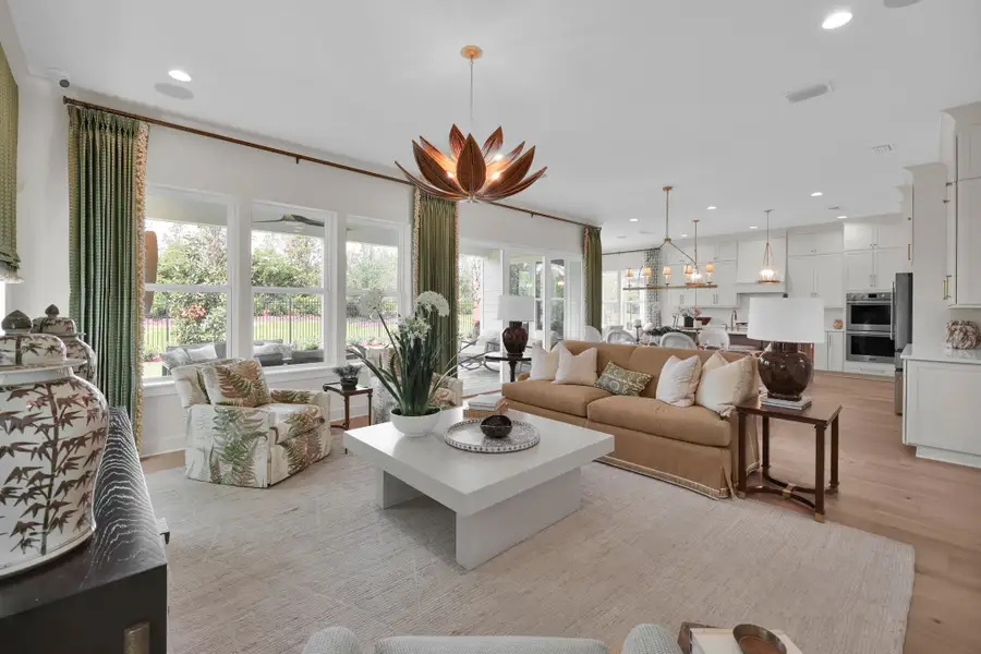 Representative furnished interior of a home built from the Scarlett by Riverside Homes in Mariposa at EverRange 50' Series, Jacksonville (Image 20).