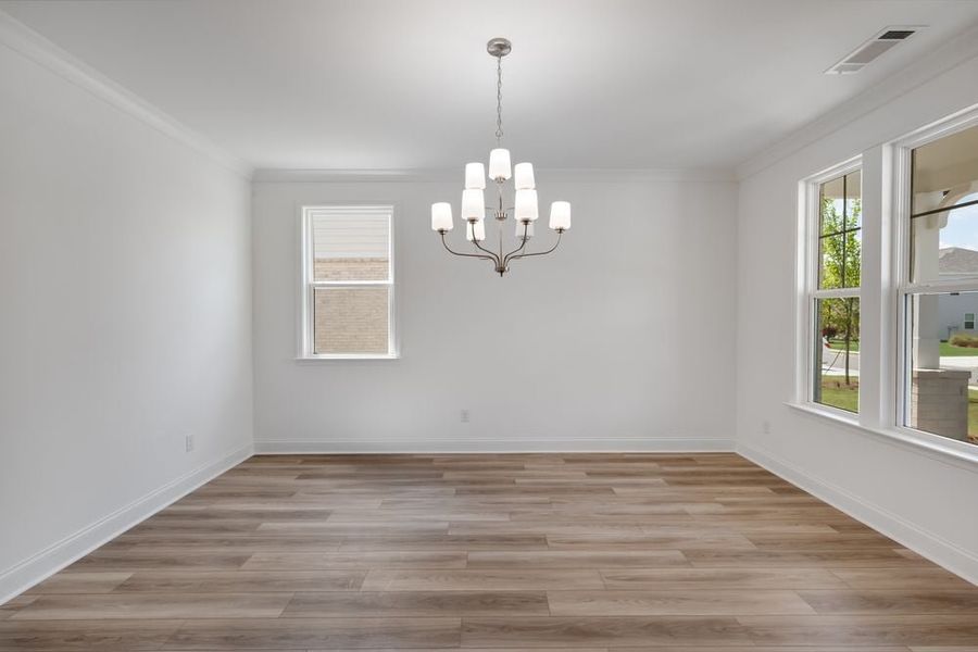Representative unfurnished interior of a home built from the Ingram by Taylor Morrison in Bennett Farm, Loganville (Image 12). Representative unfurnished interior of a home built from the Ingram by Taylor Morrison in Bennett Farm, Loganville (Image 12).