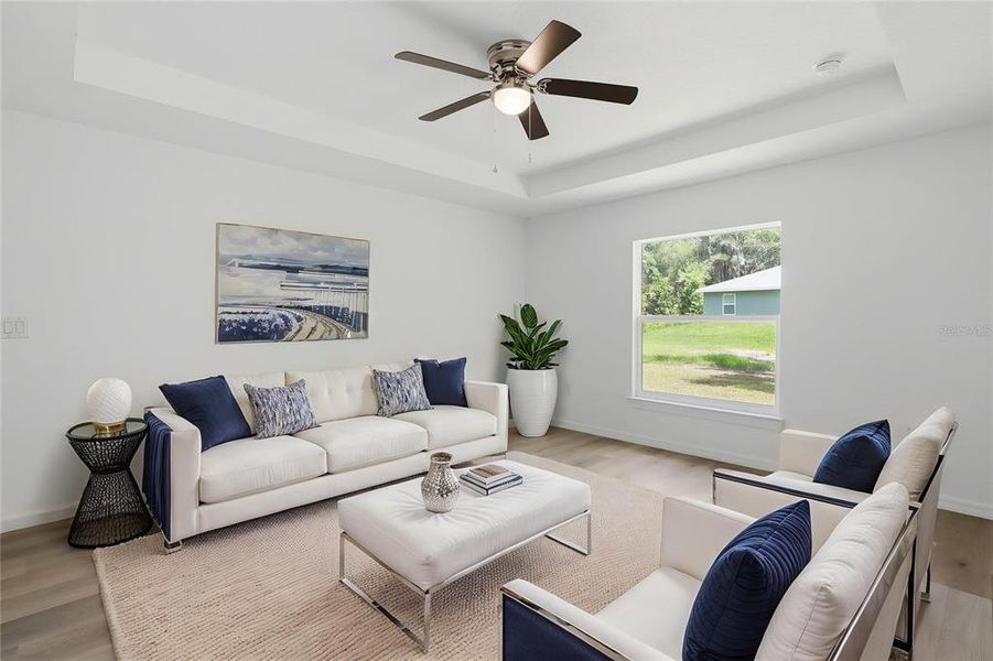 Furnished interior view inside a new home in , Ocklawaha (Image 5). Furnished interior view inside a new home in , Ocklawaha (Image 5).