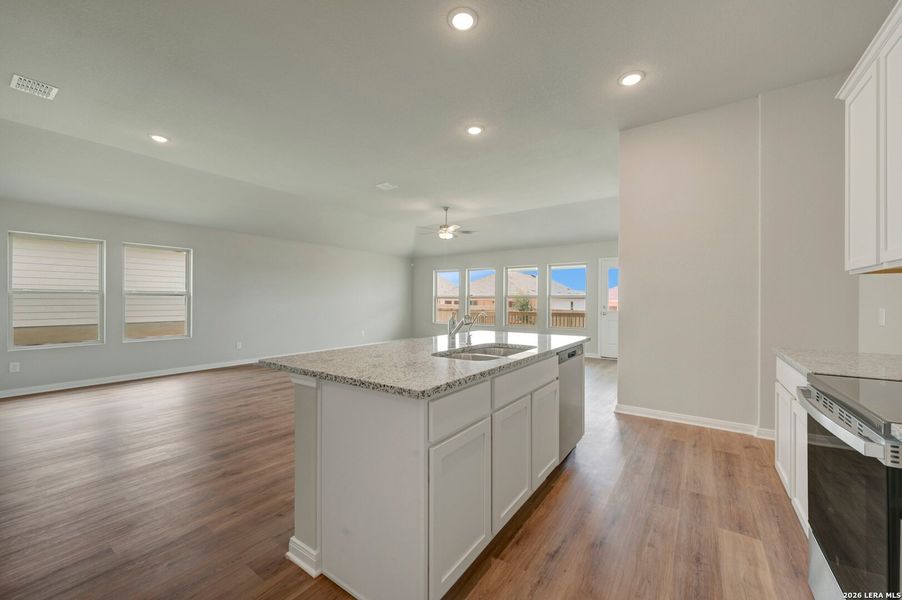Furnished interior view inside a new home in Greenspoint Heights, Seguin (Image 18). Furnished interior view inside a new home in Greenspoint Heights, Seguin (Image 18).