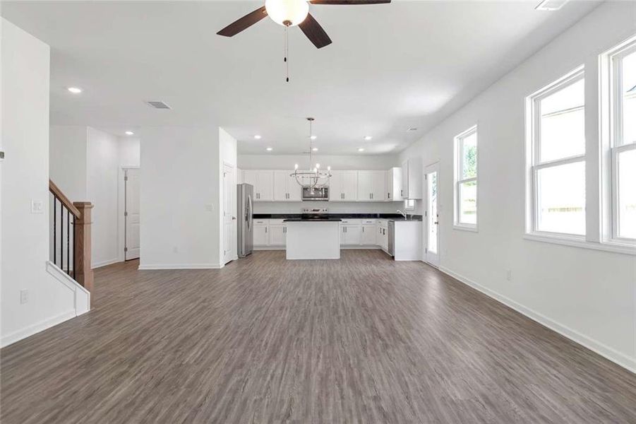 Spacious, unfurnished interior of a new home in , Fairburn (Image 17). Spacious, unfurnished interior of a new home in , Fairburn (Image 17).