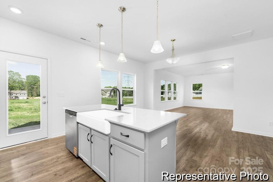 Furnished interior view inside a new home in Whispering Hills, Locust (Image 12).