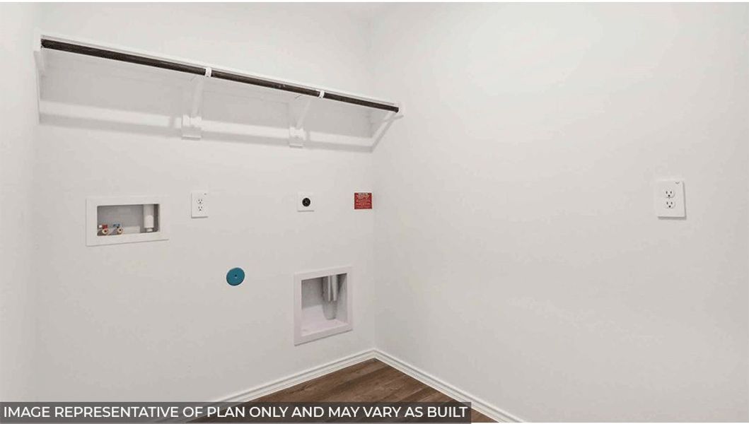 Spacious, unfurnished interior of a new home in Mill Creek, Magnolia (Image 24).