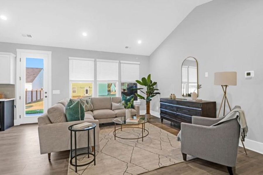 Representative furnished interior of a home built from the Milo P by True Homes in Homecoming, Ravenel (Image 10). Representative furnished interior of a home built from the Milo P by True Homes in Homecoming, Ravenel (Image 10).