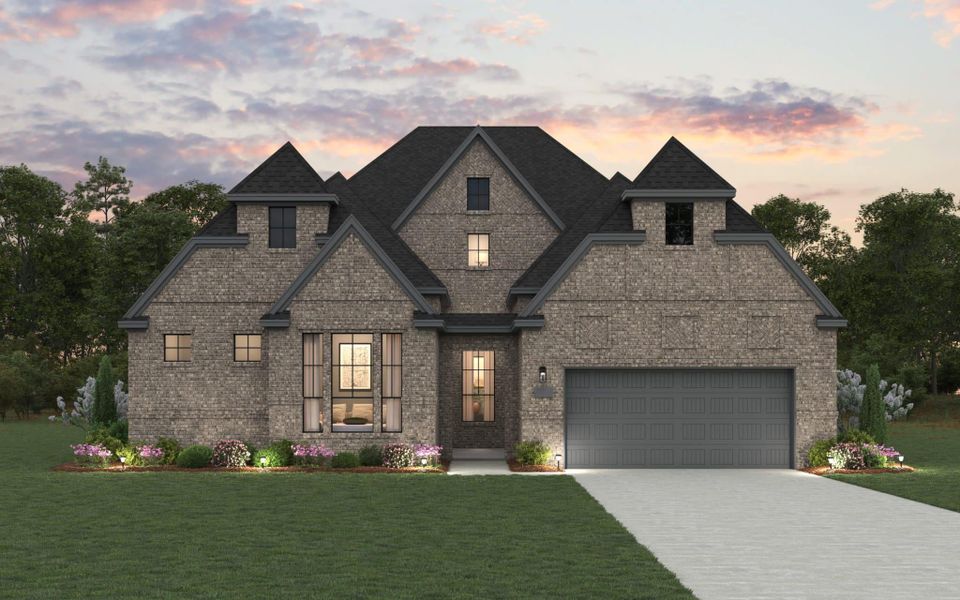 Front exterior of a home in the Berry Creek Highlands community, located in Georgetown, TX (Image 12). Front exterior of a home in the Berry Creek Highlands community, located in Georgetown, TX (Image 12).