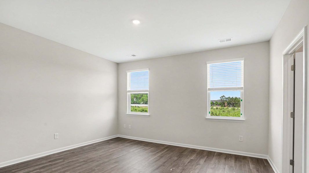 Representative unfurnished interior of a home built from the Lakeside by D.R. Horton in Hemingway Landing, Conway (Image 20). Representative unfurnished interior of a home built from the Lakeside by D.R. Horton in Hemingway Landing, Conway (Image 20).