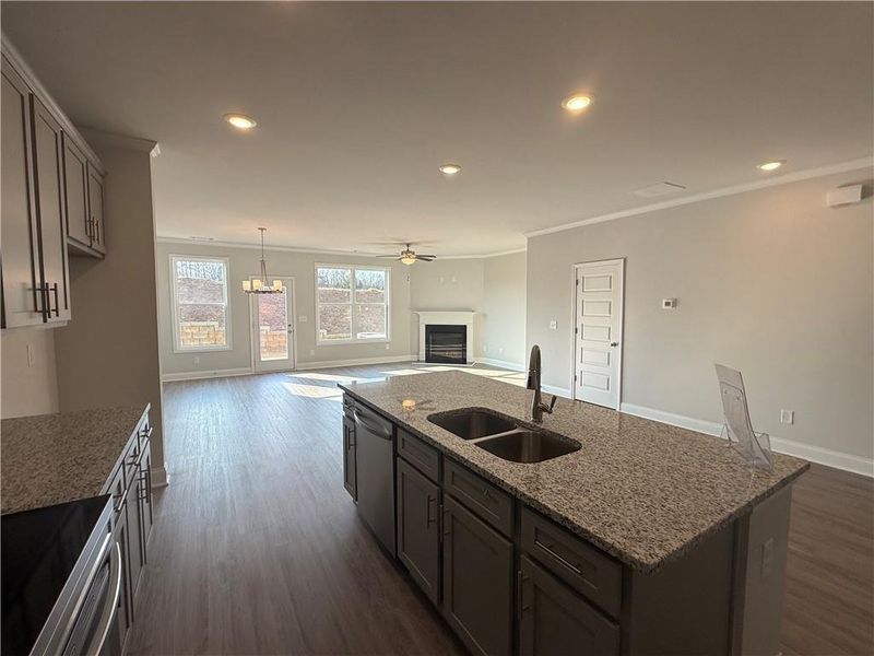 Furnished interior view inside a new home in Somerset at Riverbrook, Gainesville (Image 6).