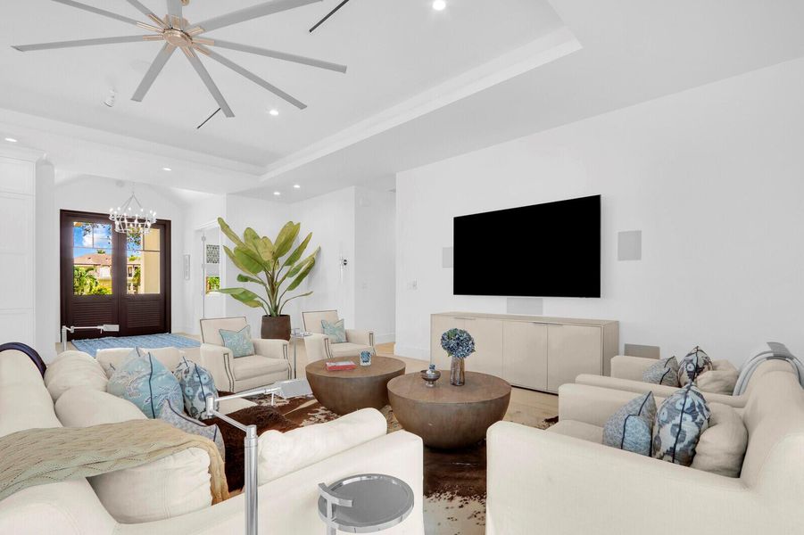 Furnished interior view inside a new home in , Jupiter (Image 9).