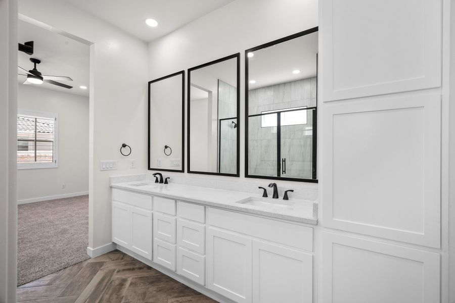 Furnished interior view inside a new home in Summer Sky North, El Paso (Image 14).