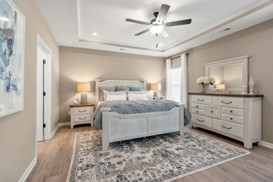 Furnished interior view inside a new home in The Stiles, Cartersville (Image 5).