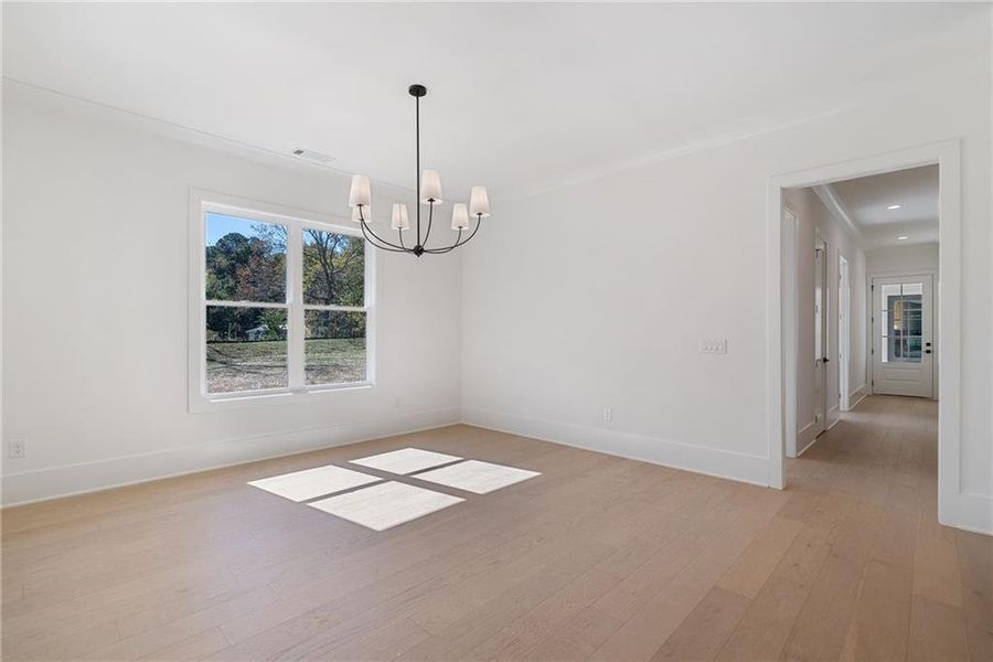 Spacious, unfurnished interior of a new home in , Woodstock (Image 52).