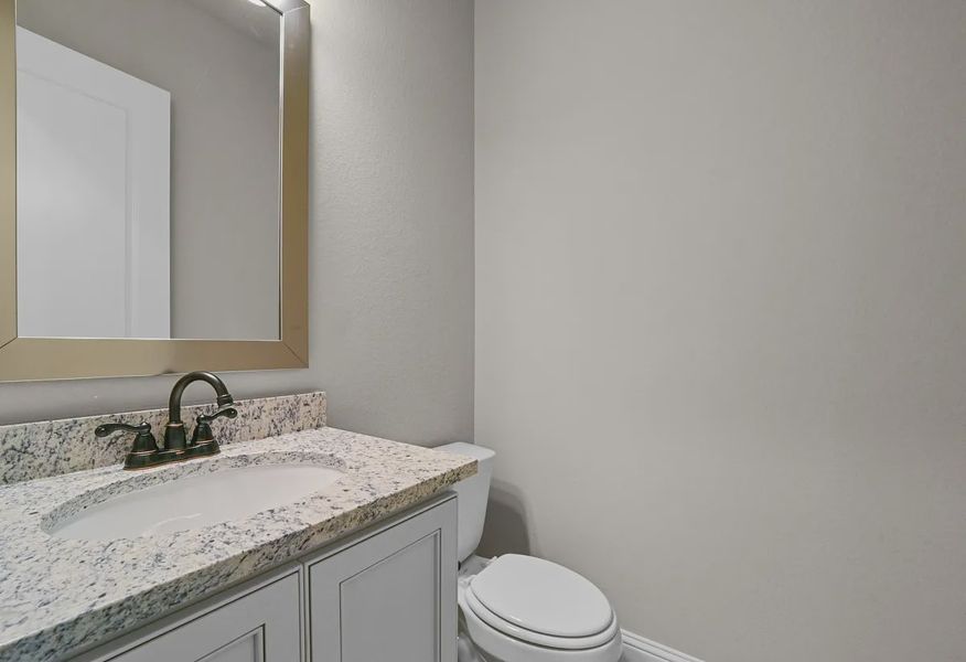 Plan 4125 powder room - 12 of 16