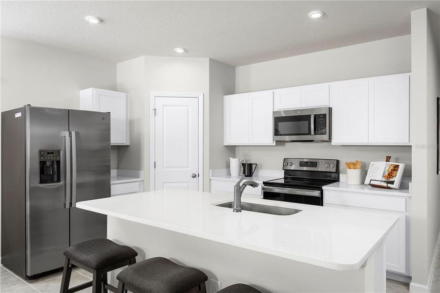 Furnished interior view inside a new home in Lakeside Preserve, Lakeland (Image 8).