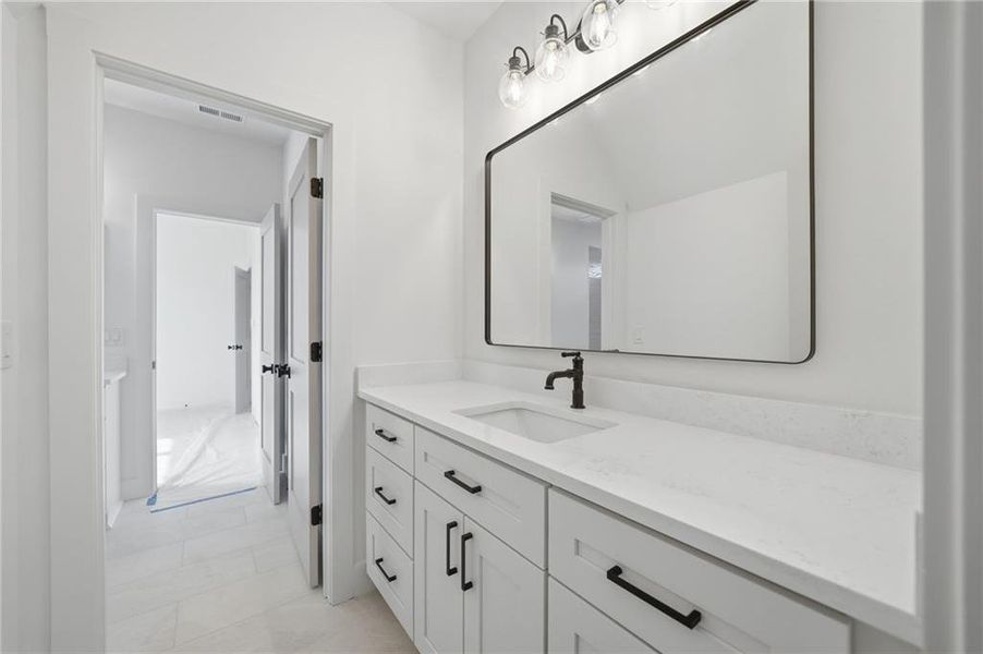 Furnished interior view inside a new home in , Canton (Image 14).