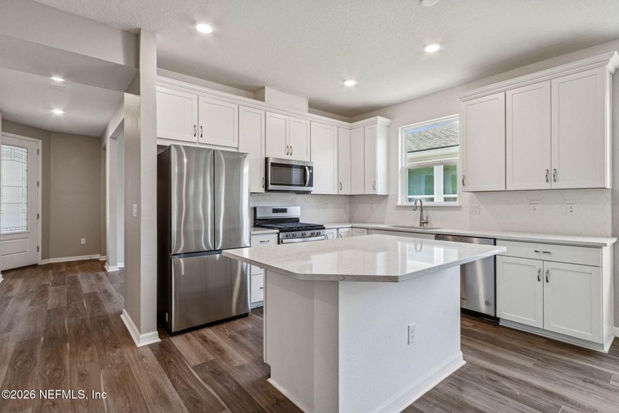 Furnished interior view inside a new home in Del Webb Wildlight, Wildlight (Image 9).