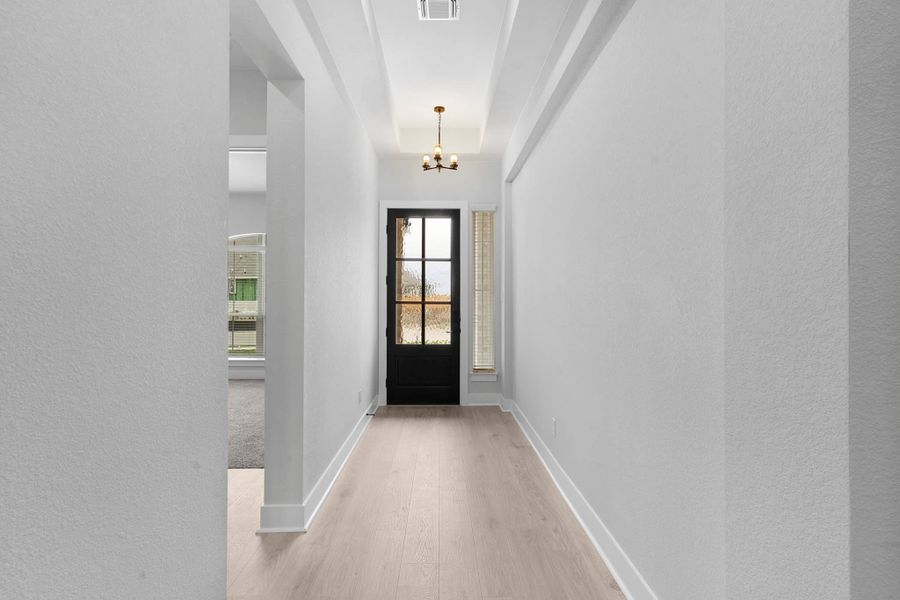 Spacious, unfurnished interior of a new home in The Grove at Blackhawk, Pflugerville (Image 19).