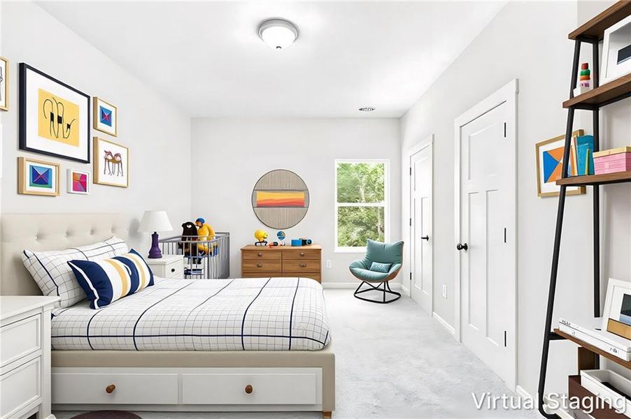 Furnished interior view inside a new home in , Ellenwood (Image 10).
