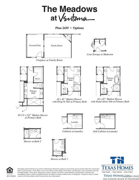 2D floor plan layout of this home in Ventana, Bulverde, TX (Image 6). 2D floor plan layout of this home in Ventana, Bulverde, TX (Image 6).