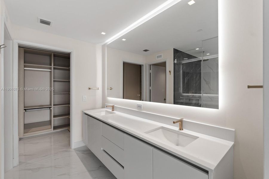 Furnished interior view inside a new home in Aria Reserve, Miami (Image 12). Furnished interior view inside a new home in Aria Reserve, Miami (Image 12).