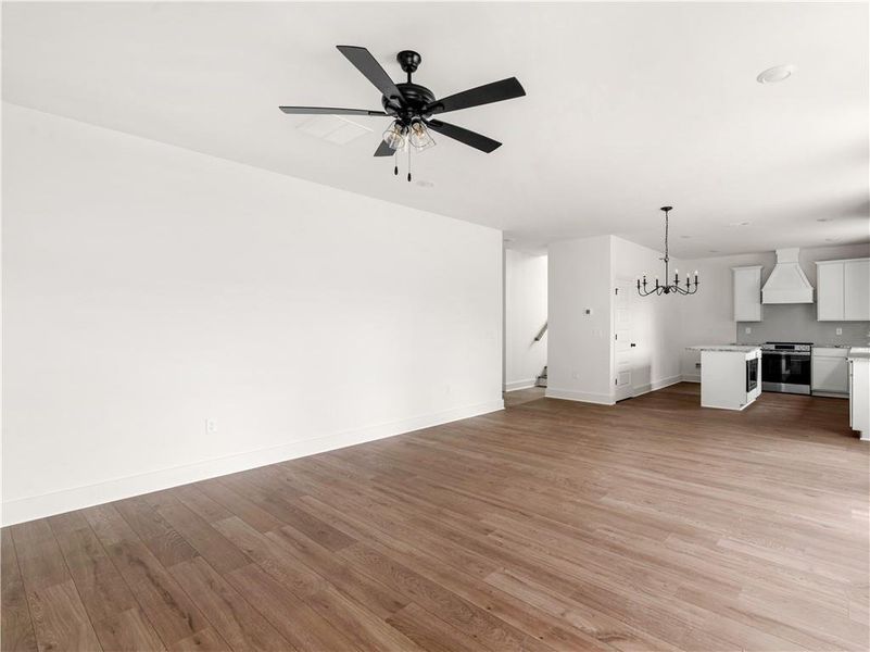 Spacious, unfurnished interior of a new home in , Mansfield (Image 49).