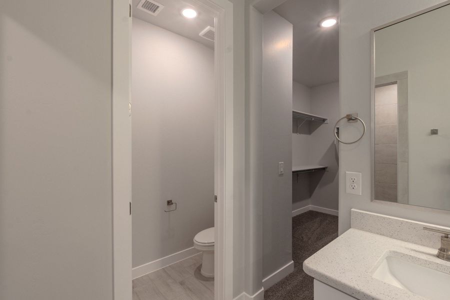 Furnished interior view inside a new home in Emerald Estates, El Paso (Image 15).