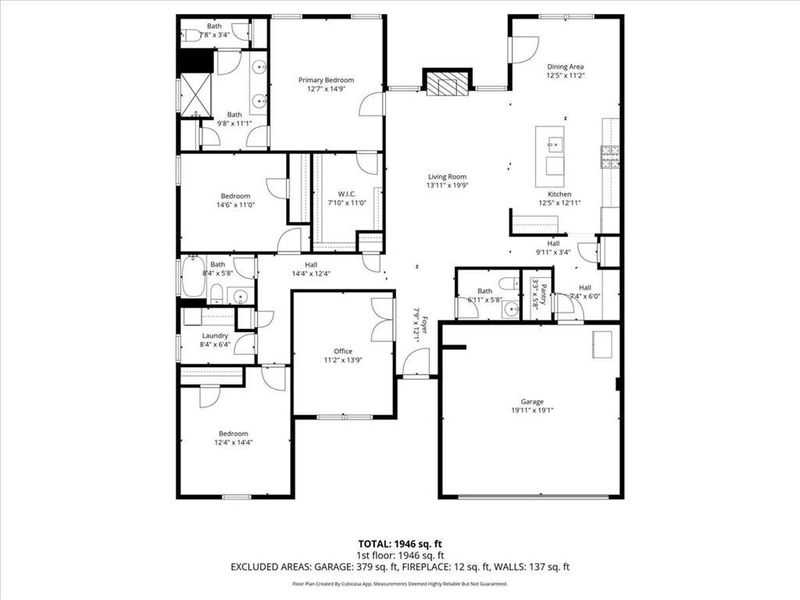 2D floor plan layout of this home in , Cartersville, GA (Image 5). 2D floor plan layout of this home in , Cartersville, GA (Image 5).