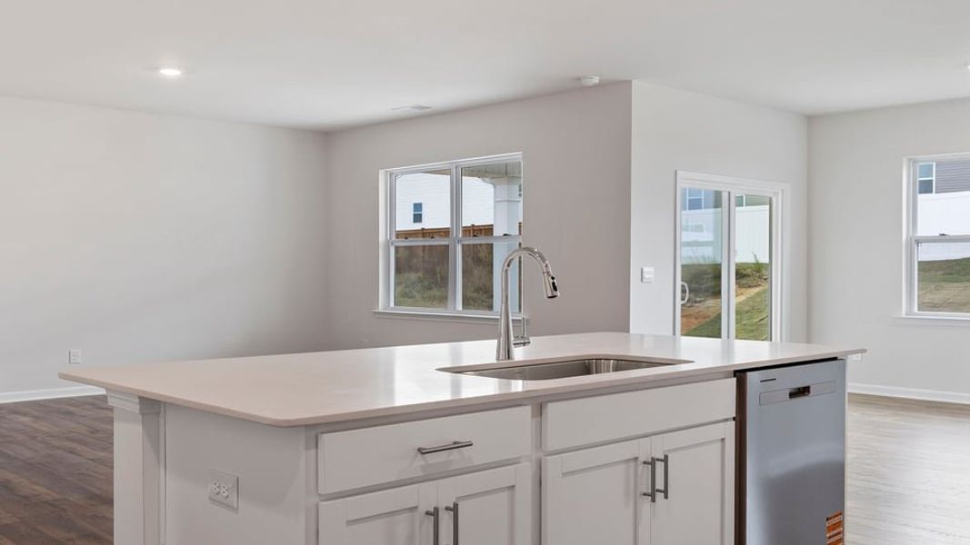 Furnished interior view inside a new home in Durbin Meadows Traditions, Fountain Inn (Image 10).