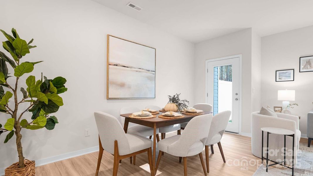 Furnished interior view inside a new home in Clark Creek Landing, Lincolnton (Image 12).