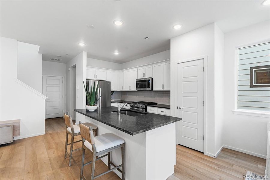 Furnished interior view inside a new home in Painted Prairie, Aurora (Image 22).