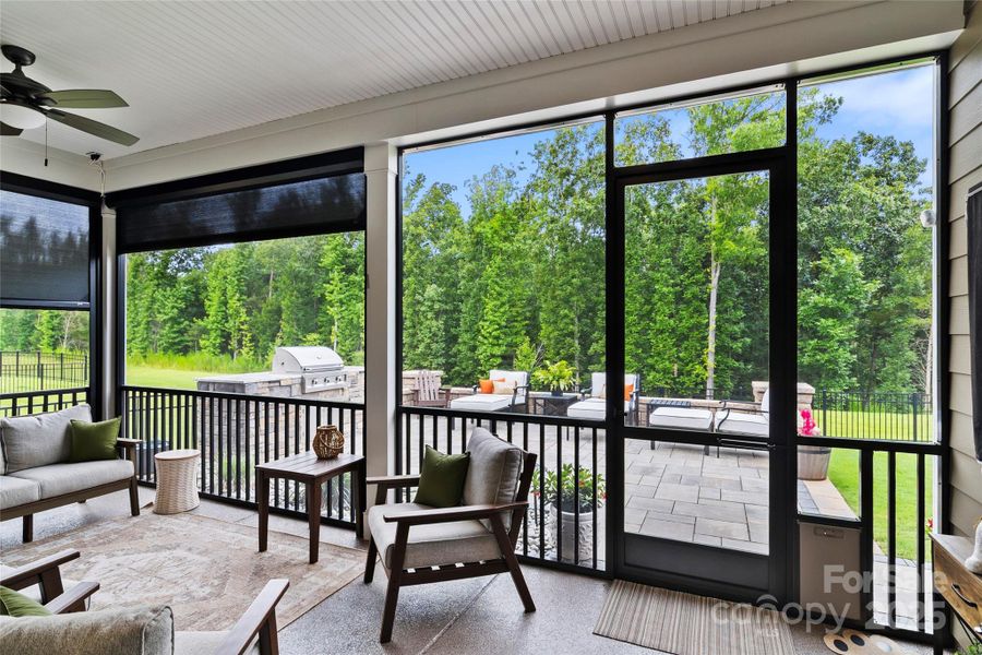 Custom patio with barbeque and pavers Custom patio with barbeque and pavers