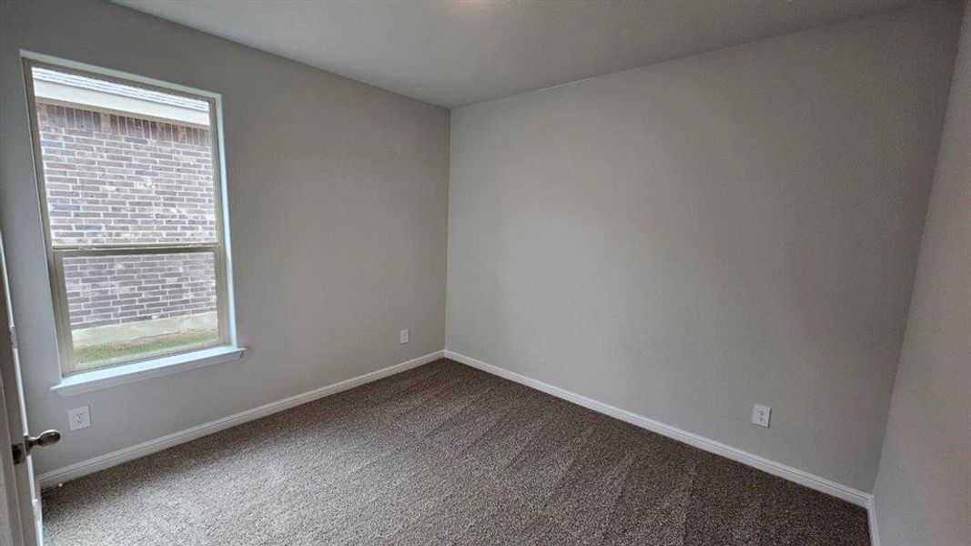 Spacious, unfurnished interior of a new home in Monarch at the Meadows, Denton (Image 17).