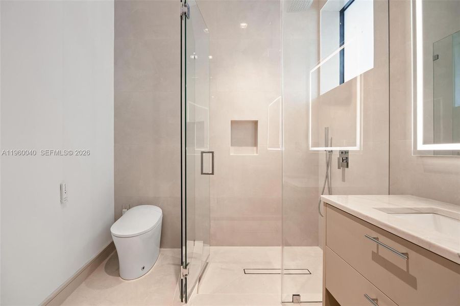 Furnished interior view inside a new home in , Miami (Image 44). Furnished interior view inside a new home in , Miami (Image 44).