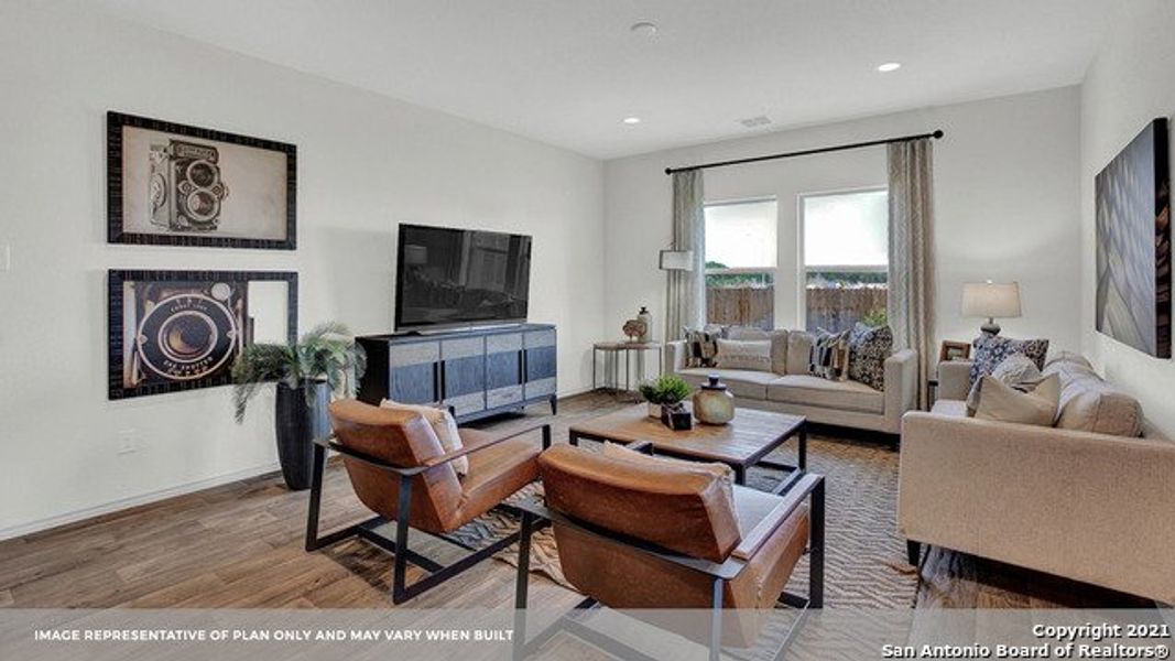 Furnished interior view inside a new home in Arroyo Ranch, Seguin (Image 22). Furnished interior view inside a new home in Arroyo Ranch, Seguin (Image 22).