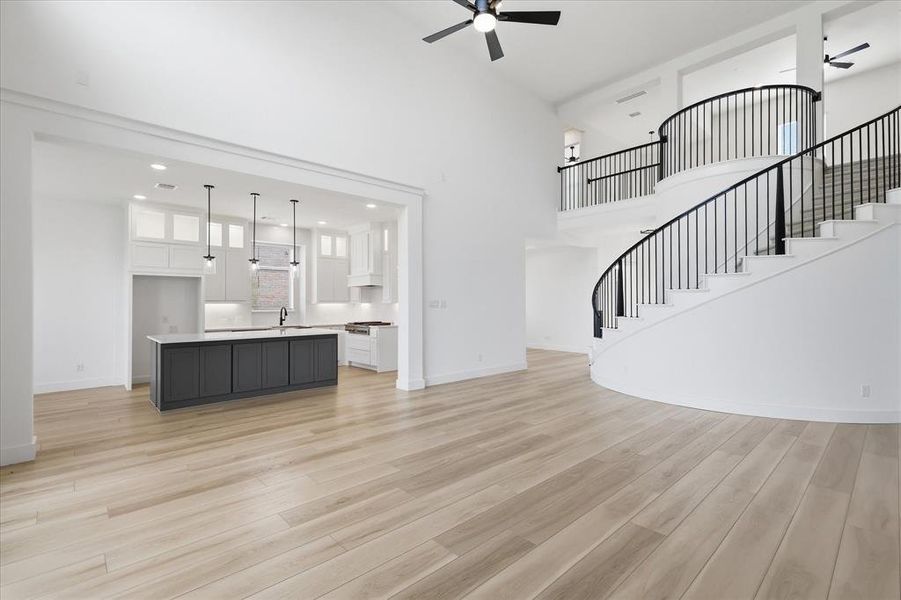Spacious, unfurnished interior of a new home in Cambridge Estates - Harwood, Prosper (Image 29). Spacious, unfurnished interior of a new home in Cambridge Estates - Harwood, Prosper (Image 29).