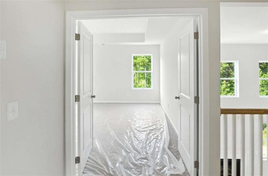 Furnished interior view inside a new home in Creekside Landing, Dallas (Image 17).