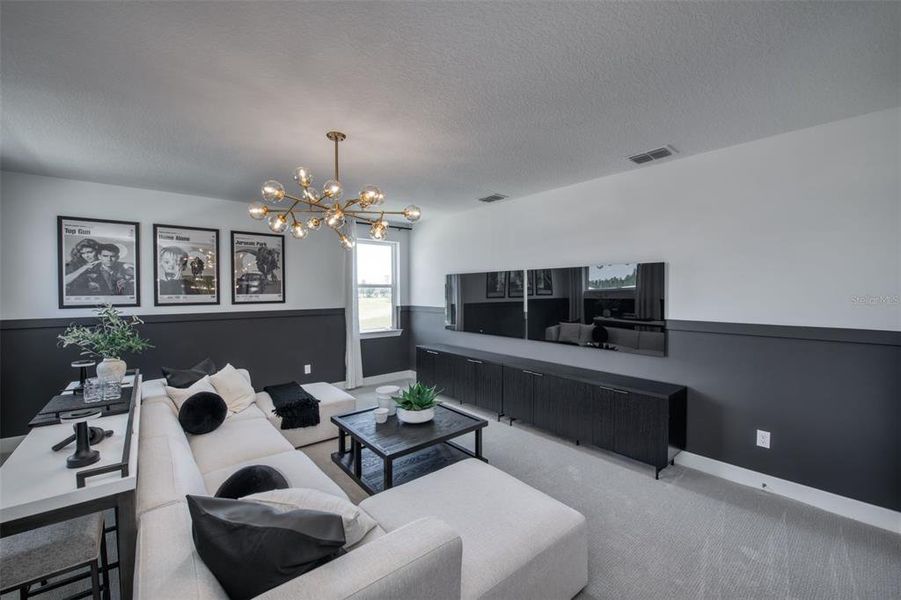 Furnished interior view inside a new home in Two Rivers, Zephyrhills (Image 13).