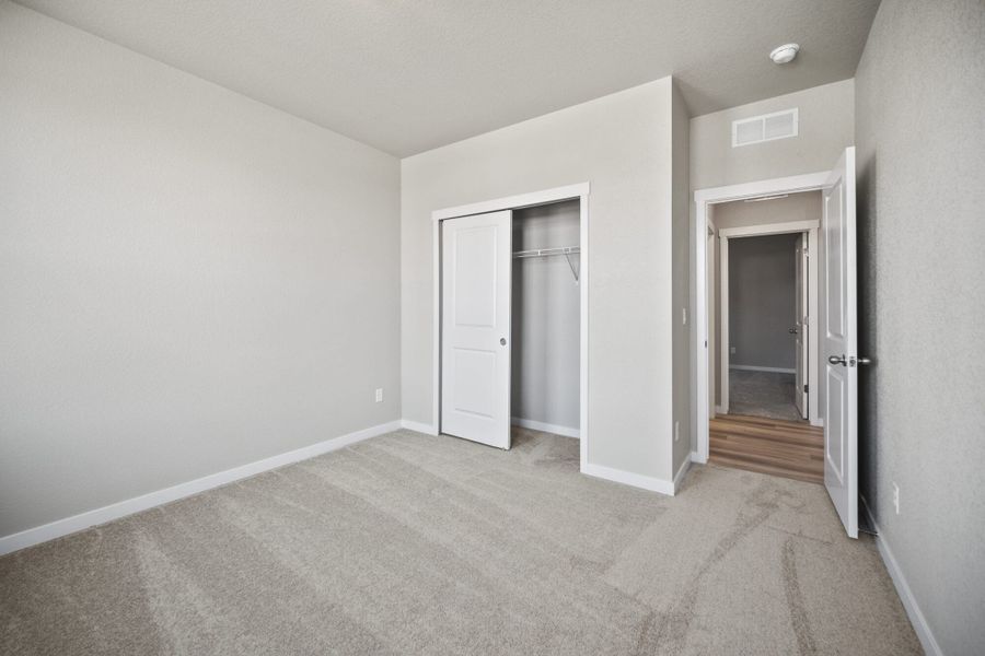Spacious, unfurnished interior of a new home in The Glen-12, Colorado Springs (Image 23). Spacious, unfurnished interior of a new home in The Glen-12, Colorado Springs (Image 23).